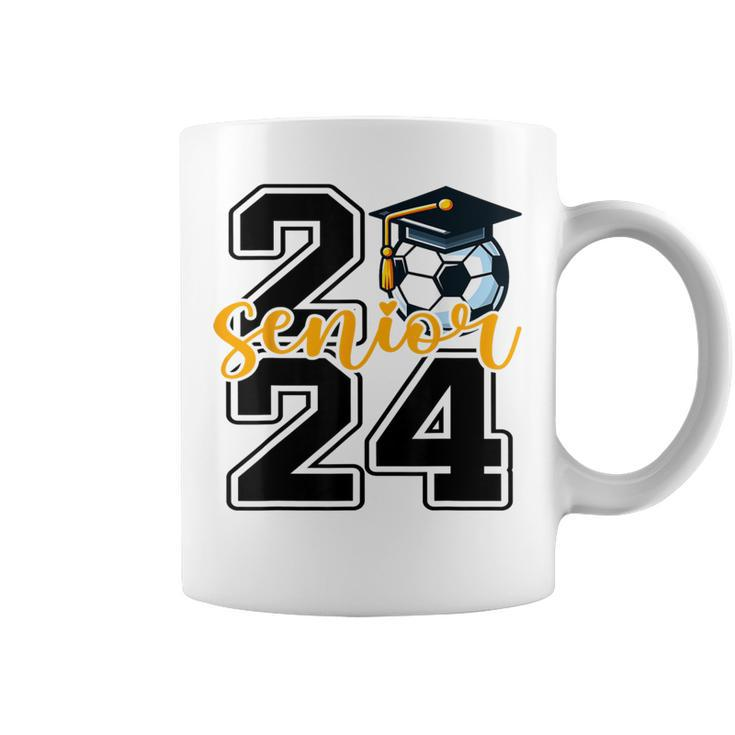 Senior 2024 Soccer Senior Class Of 2024 Soccer Graduation Coffee Mug
