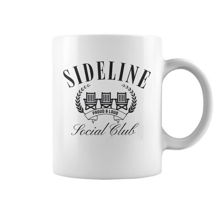 Sideline Social Club Spending Weekends At Soccer Women Coffee Mug