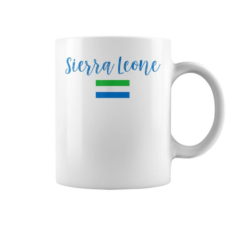 Sierra Leone Sierra Leone Flag Vintage Coffee Mug