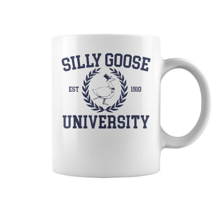 Silly Goose University Silly Goose University Meme Clothing Coffee Mug