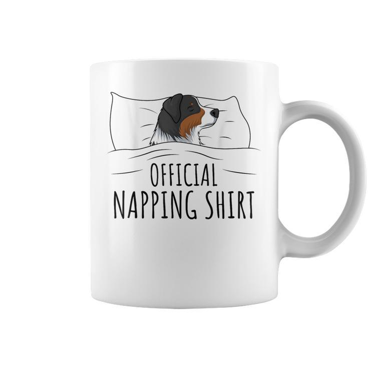 Sleeping Australian Shepherd Pyjamas Official Napping Coffee Mug
