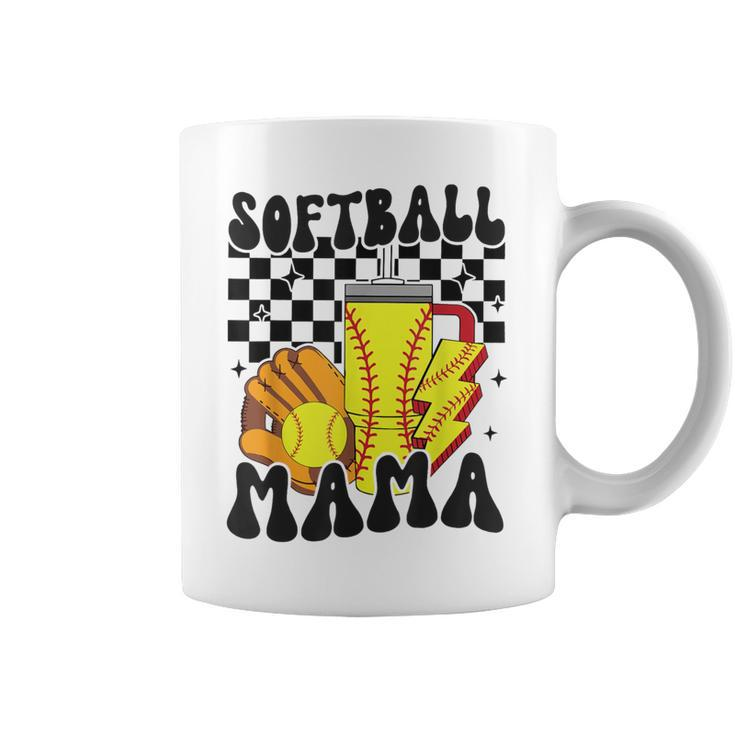 Softball Mama Softball Lover Softball Mom Coffee Mug