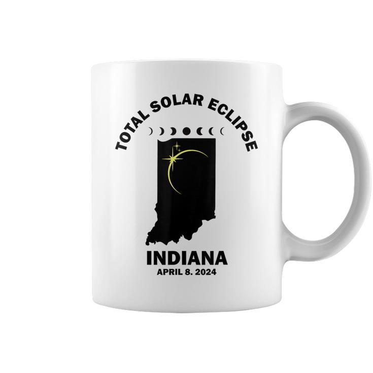 Solar Eclipse 2024 Indiana Solar Eclipse Coffee Mug