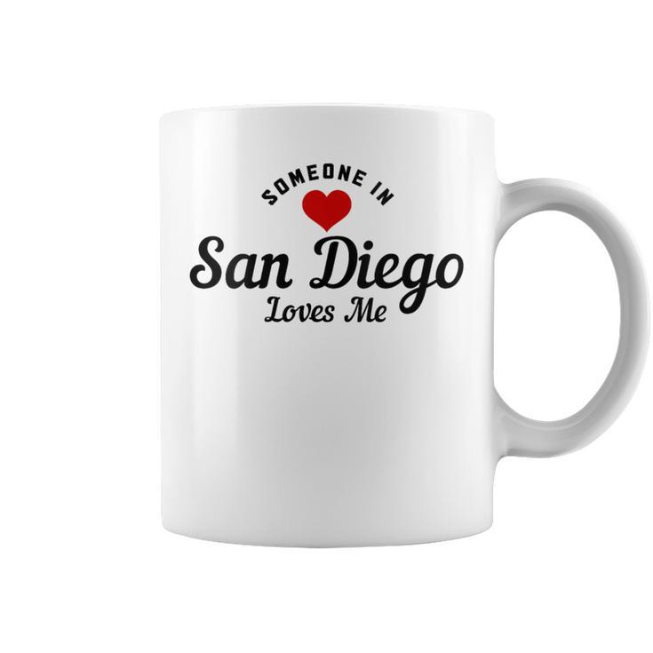 Someone In San Diego California Loves Me Pride Vintage Coffee Mug