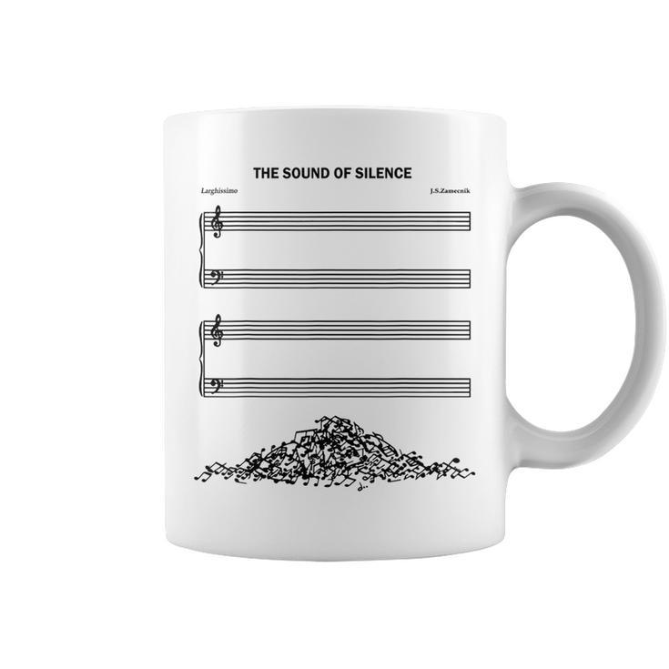 The Sound Of Silence Musical Coffee Mug