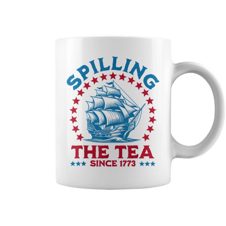 Spilling The Tea Since 1773 Coffee Mug