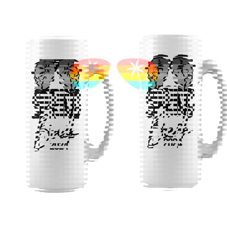 Spring Break 2024 Beach Week Group Summer Vacation Matching Coffee Mug