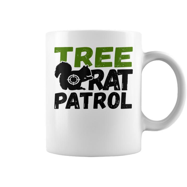 Squirrel Hunting Tree Rat Patrol Target Squirrel Hunter Coffee Mug