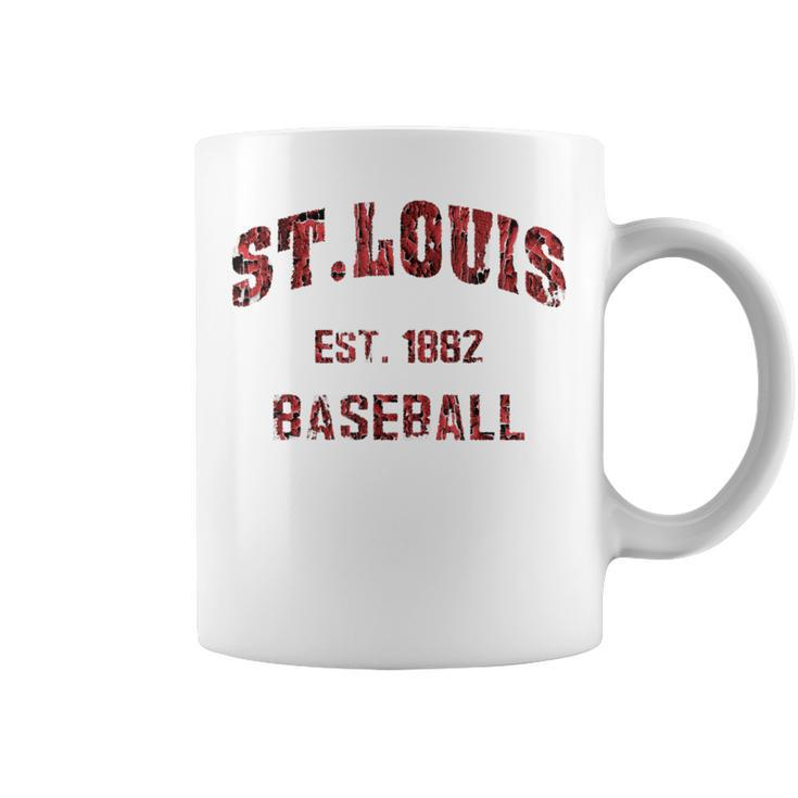 St Louis Baseball Cardinal Vintage Retro Coffee Mug