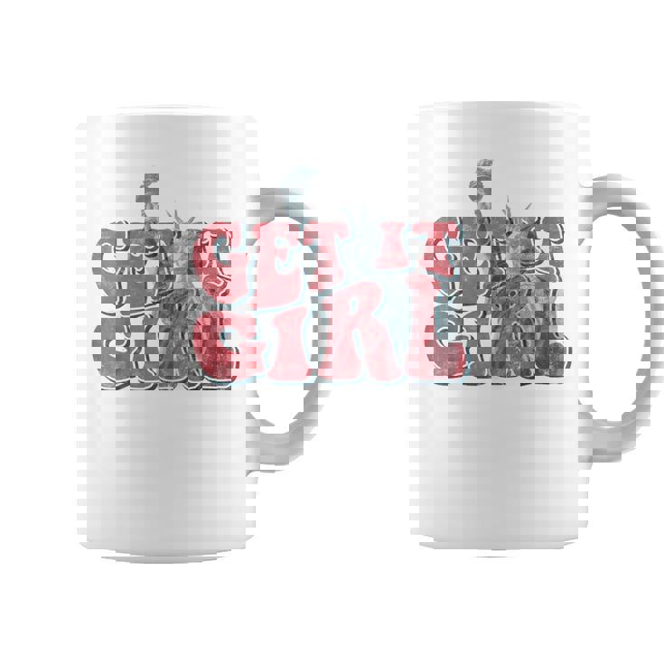 Statue Of Liberty Get It Girl American Patriotic 4Th Of July Coffee Mug
