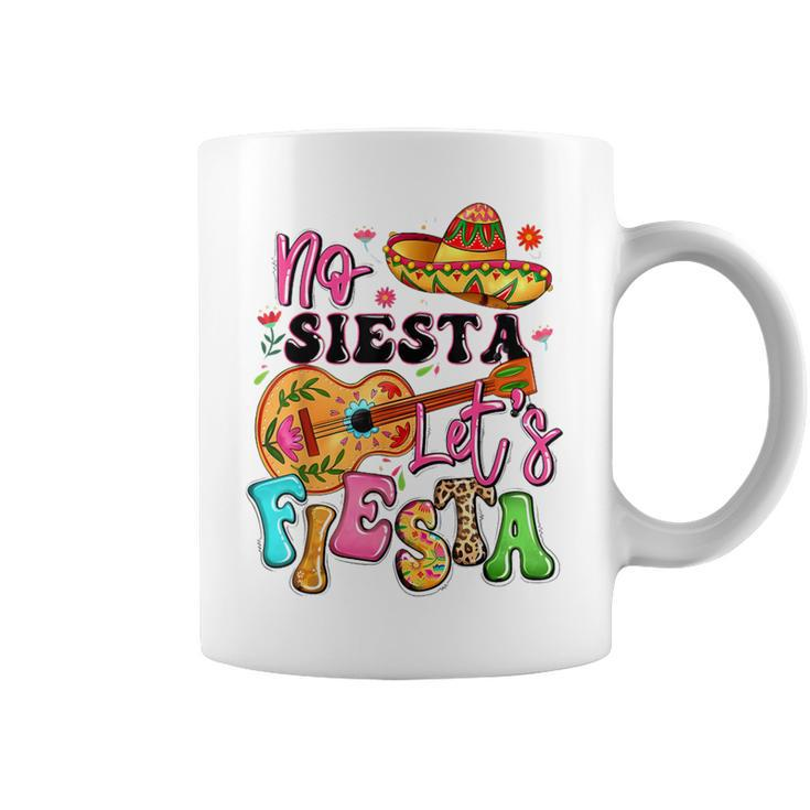 Taco Cinco 5 De Mayo No Siesta Let Fiesta Guitar Kid Toddler Coffee Mug