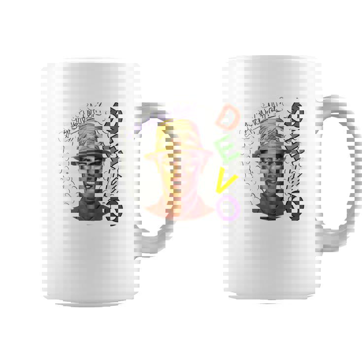 Tasse Hommage à Devo Are We Not Men? Design New Wave