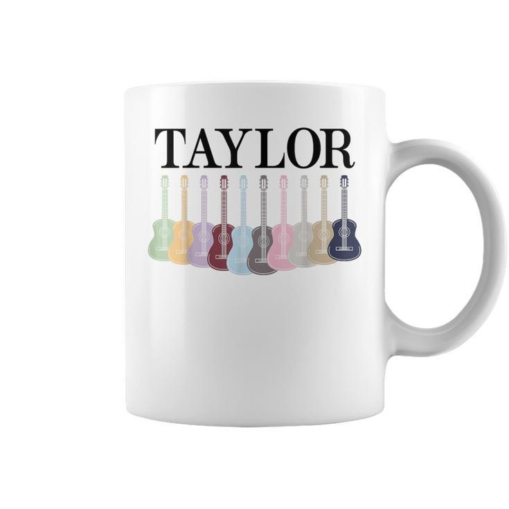Taylor Name Personalized I Love Taylor Girl Groovy 70'S Coffee Mug