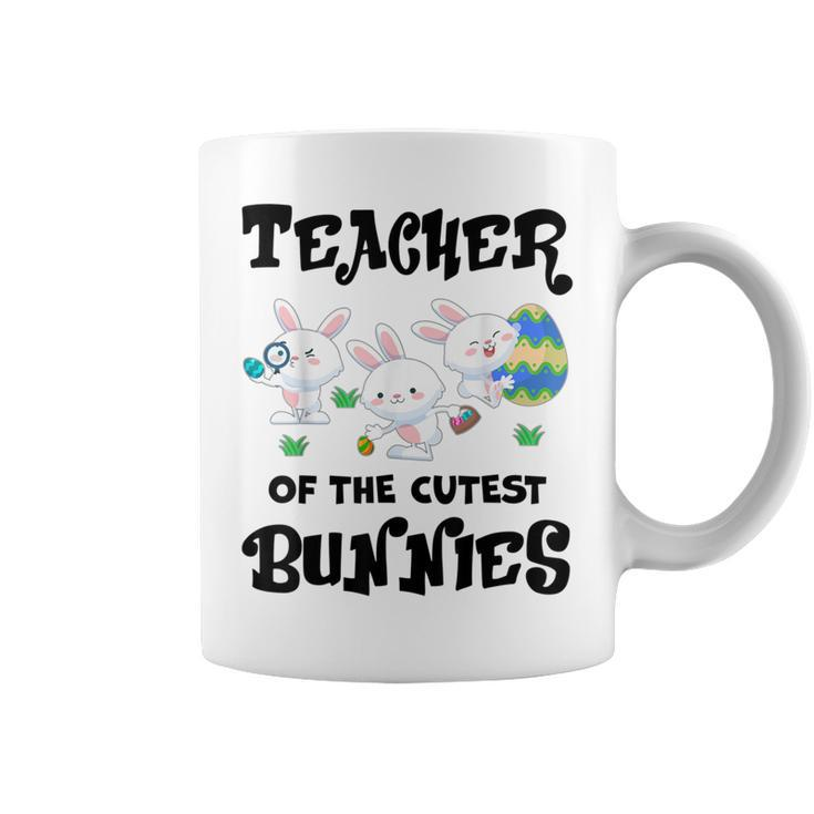 Teacher Of The Cutest Bunnies Easter School Coffee Mug