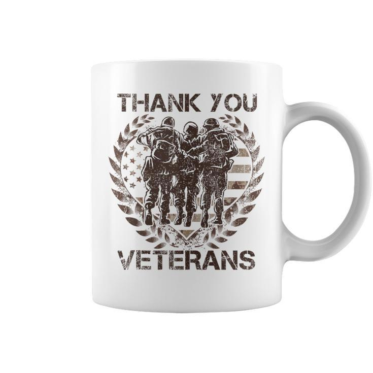 Thank You For Your Service Veteran Memorial Day Military Coffee Mug