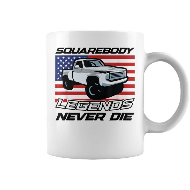 Truck Pickup 4X4 Pick Up Driver Legends Squarebody Coffee Mug