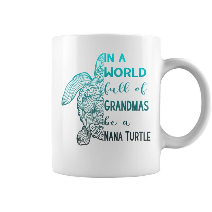 Turtle Grandma Nana Tortoise Sea Turtle Coffee Mug