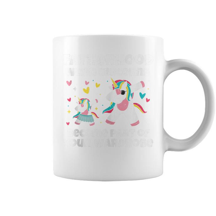 Unicorn Fatherhood Unicorns Wardrobe Fathers Day Coffee Mug