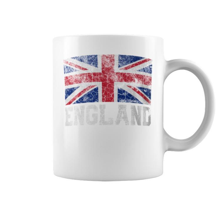 Union Jack Flag Uk England United Kingdom Roots Women Coffee Mug