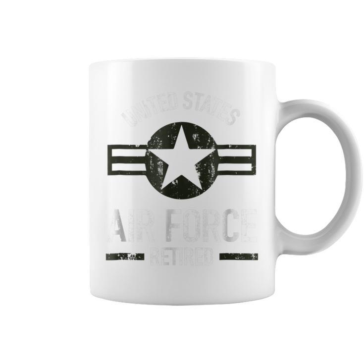 United States Retired Air Force Military Retirement Coffee Mug