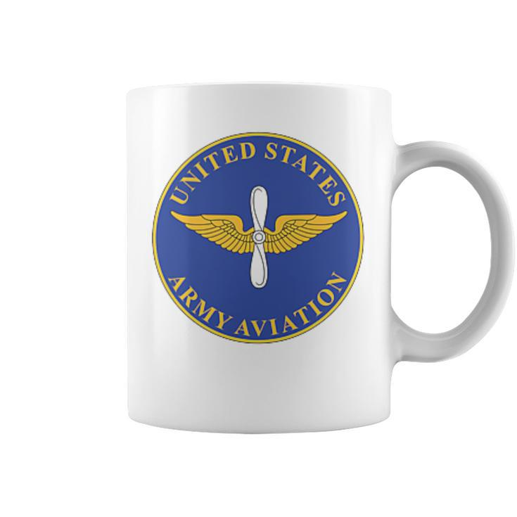 US Army Aviation Branch Insignia Veteran Veterans Day Coffee Mug