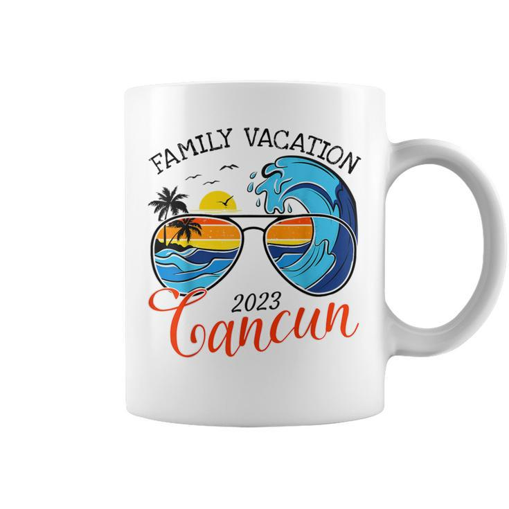 Vacay Mode Family Squad Group Family Vacation Cancun 2023 Coffee Mug