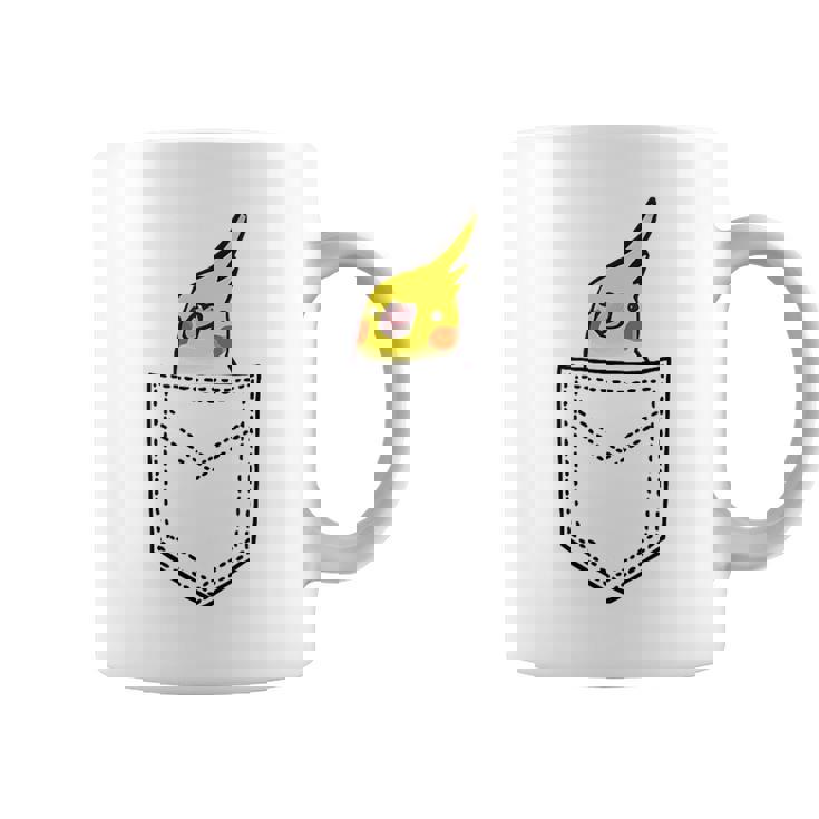 Vêtement De Calopsitte Amusant Mignon Calopsitte De Poche Perroquet Tasse