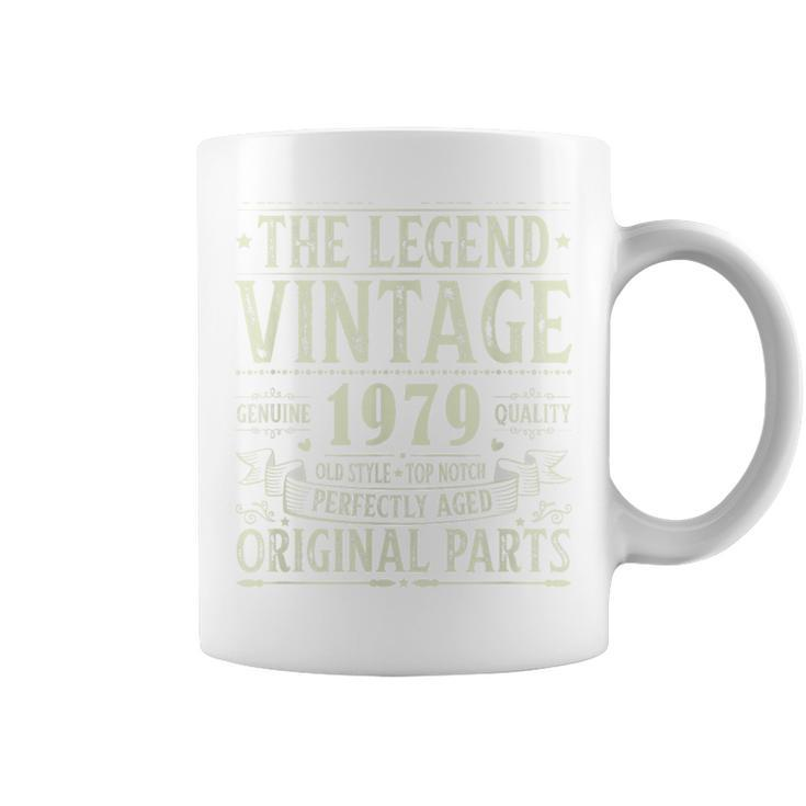 Vintage 1979 T For Retro 1979 Birthday Coffee Mug