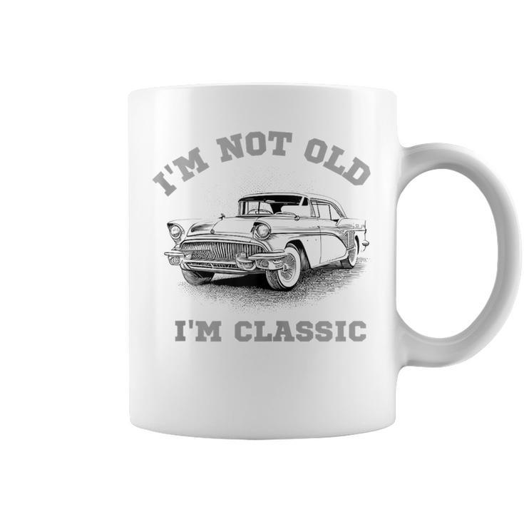 Vintage Car Graphic Perfect For Dad Coffee Mug
