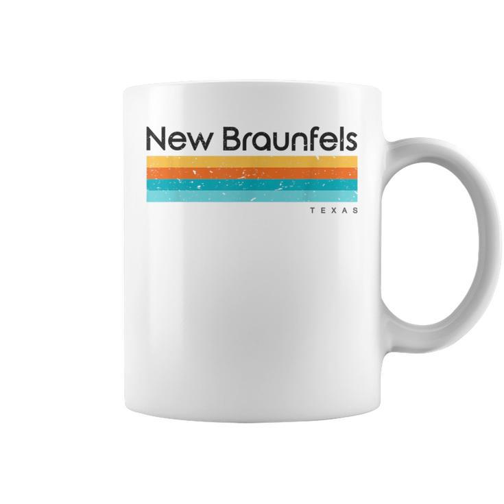 Vintage New Braunfels Tx Texas Usa Retro Coffee Mug