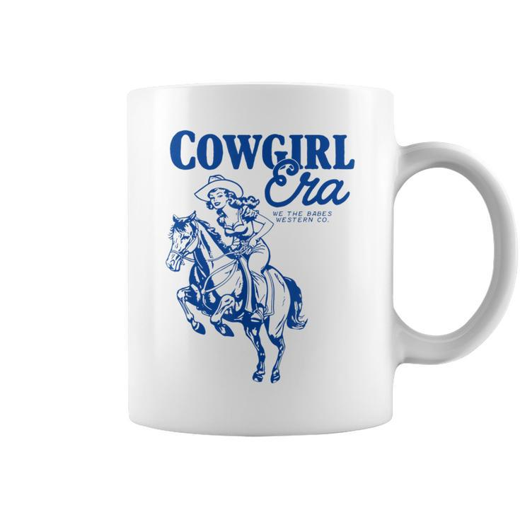 Vintage Retro Cowgirl Era We The Babes Western Co Coffee Mug