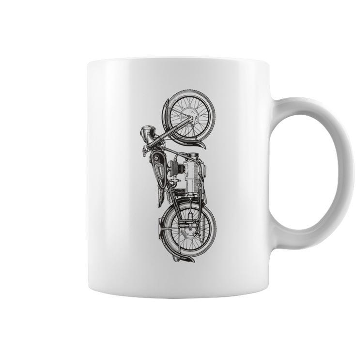 Vintage Retro Motorcycle T Coffee Mug