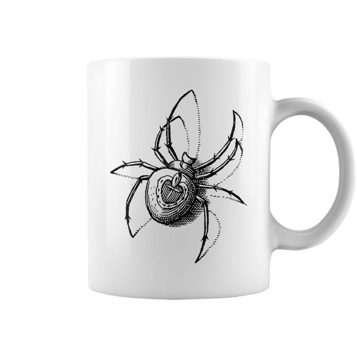 Vintage Retro Spider Scientific Illustration Entomology Coffee Mug