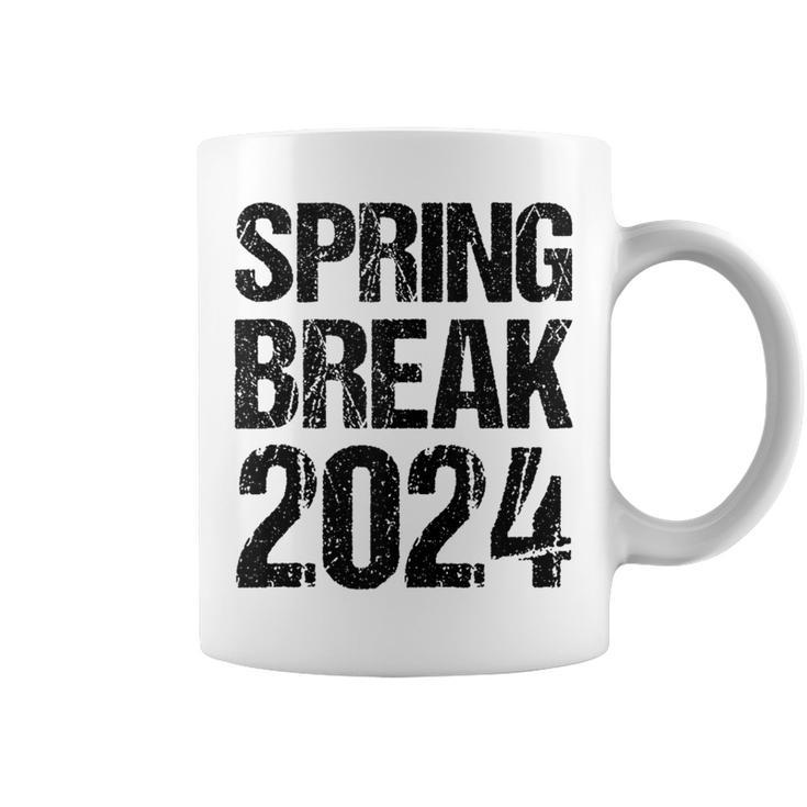 Vintage Spring Break 2024 Spring Break Teacher Coffee Mug