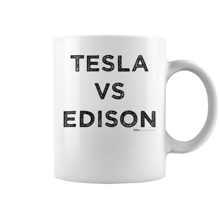 Vintage Tesla Vs Edison Electrician Word Coffee Mug