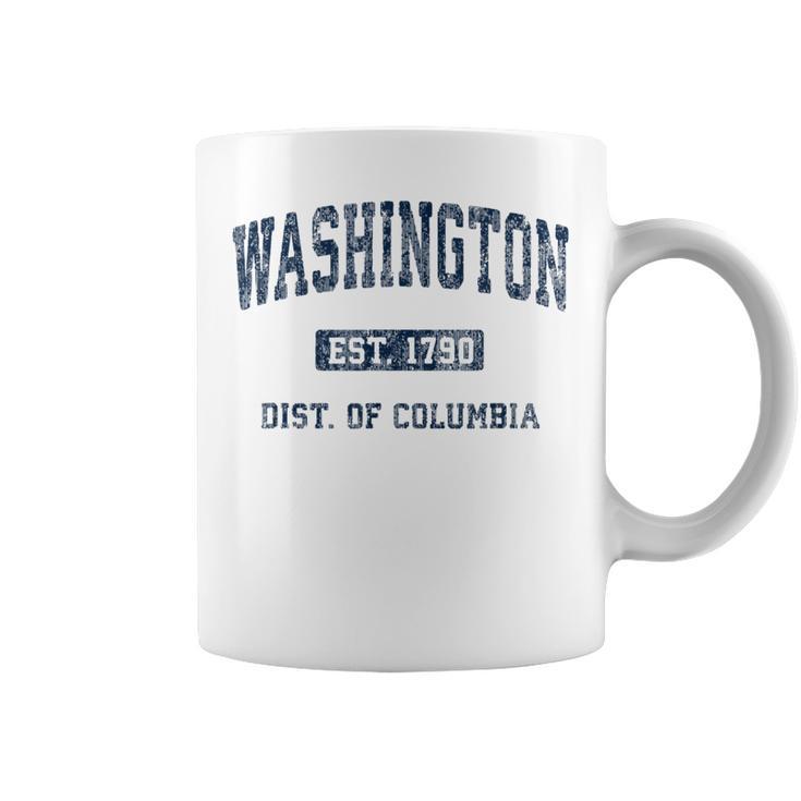 Washington Dc Vintage Athletic Sports Coffee Mug