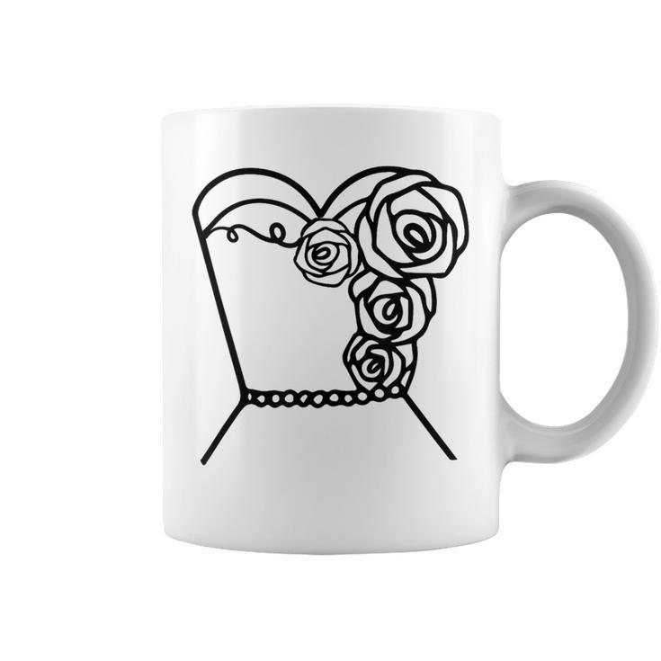 Wedding Dress Bride-To-Be Miss To Mrs Bride Coffee Mug