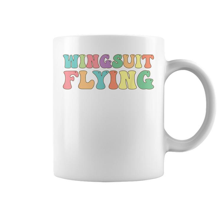 Wingsuit Flying Flyer Skydiving Base Jumping Coffee Mug