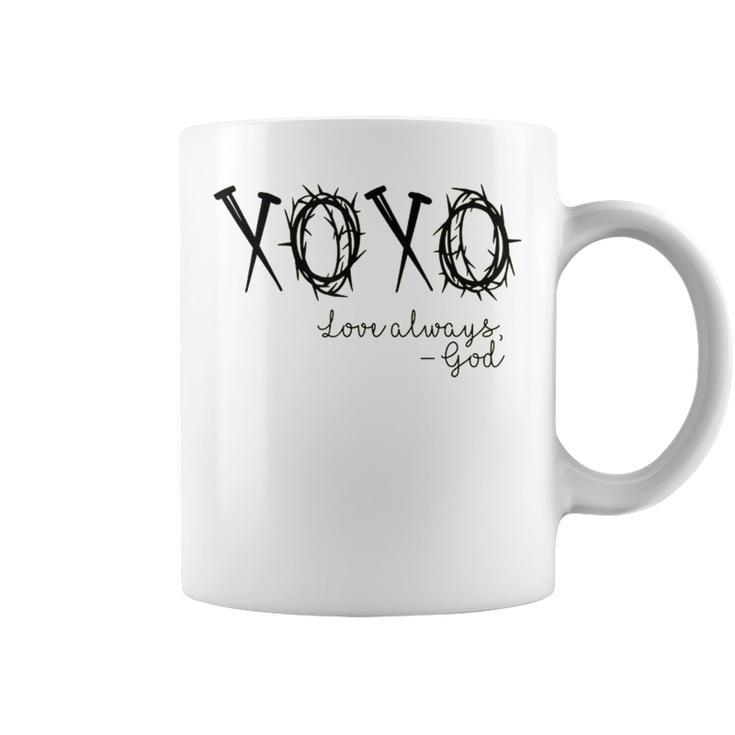 Xoxo Love Always God Coffee Mug