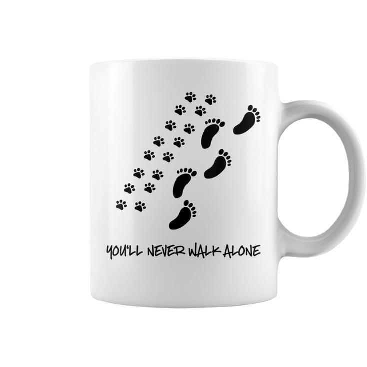 You'll Never Walk Alone Dog Coffee Mug