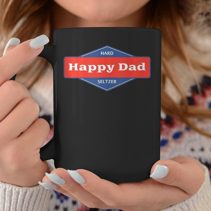 1 Sided Happy Dad Hard Seltzer Coffee Mug Unique Gifts