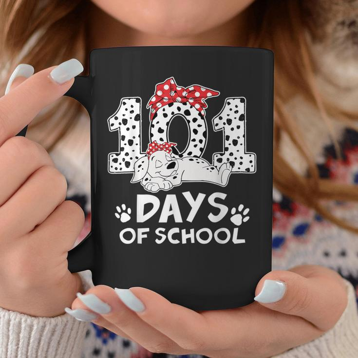 100 Days Of School Dalmatian Dog Girl 100 Days Smarter Coffee Mug Funny Gifts