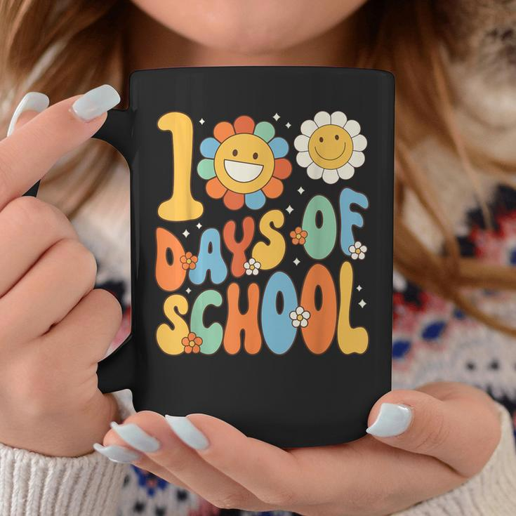 100 Days Of School Groovy 100Th Day Of School Teacher Coffee Mug Funny Gifts