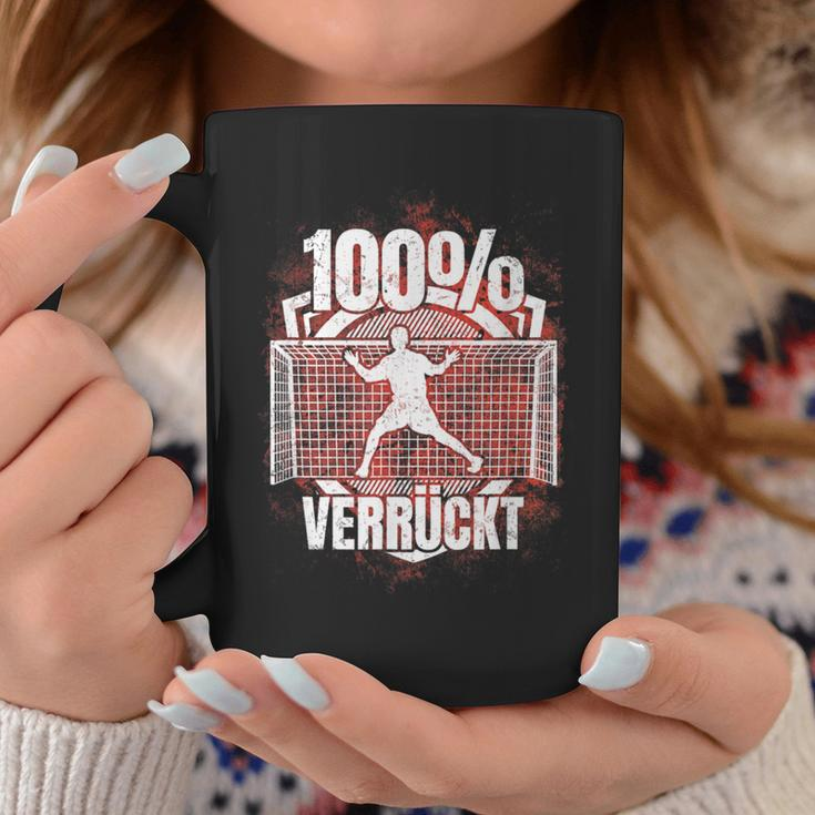 100 Verrückt Saying Handball Goalkeeper Tassen Lustige Geschenke