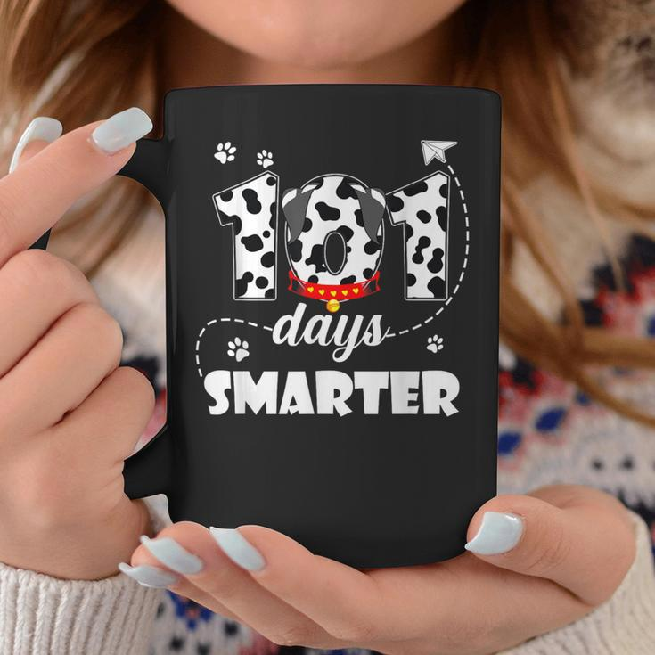 101 Days Smarter Dog Happy 101 Days School Student Teacher Coffee Mug Funny Gifts