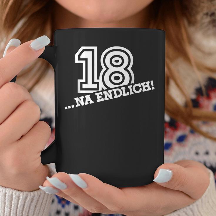 18 Na Endlich 18Th Birthday Tassen Lustige Geschenke