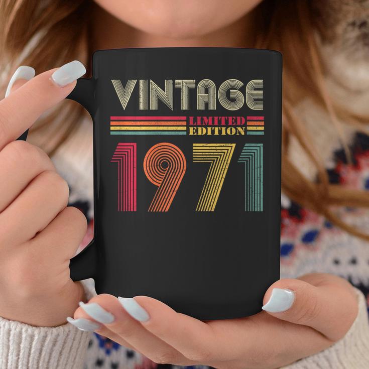 1971 51St Birthday Vintage Retro 51 Years Coffee Mug Unique Gifts