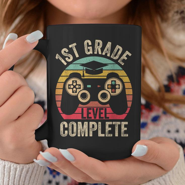 1St Grade Level Complete Graduation Class 2024 Boys Gamer Coffee Mug Unique Gifts