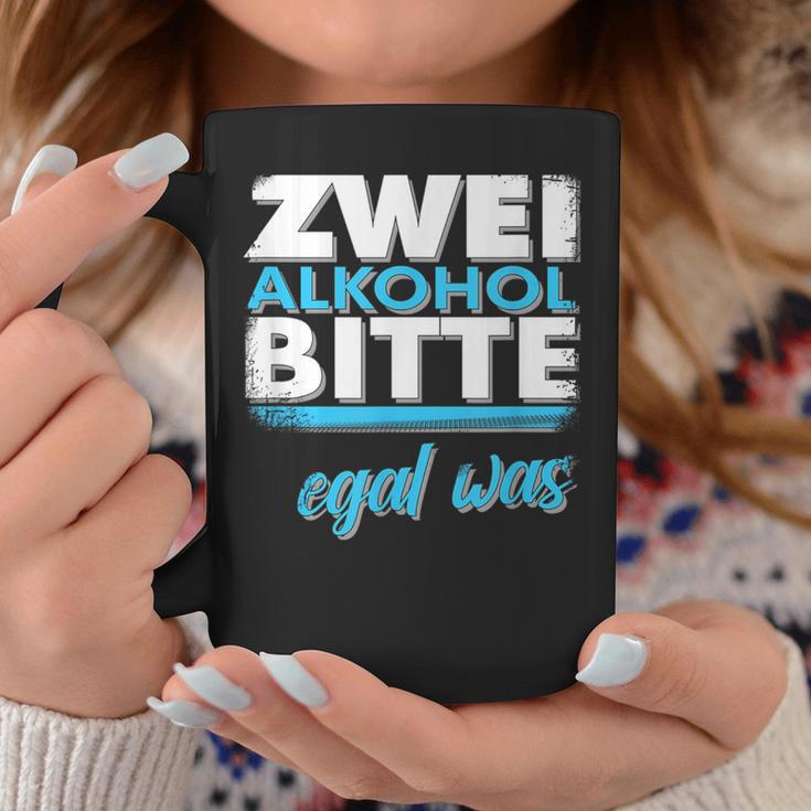 2 Alkohol Bitte Egal Was Fun Zwei Tassen Lustige Geschenke