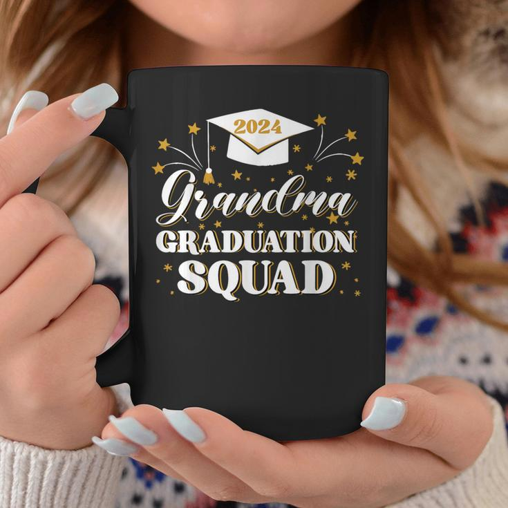 2024 Graduation Squad Grandma Congrats Grad Class Of 2024 Coffee Mug Unique Gifts